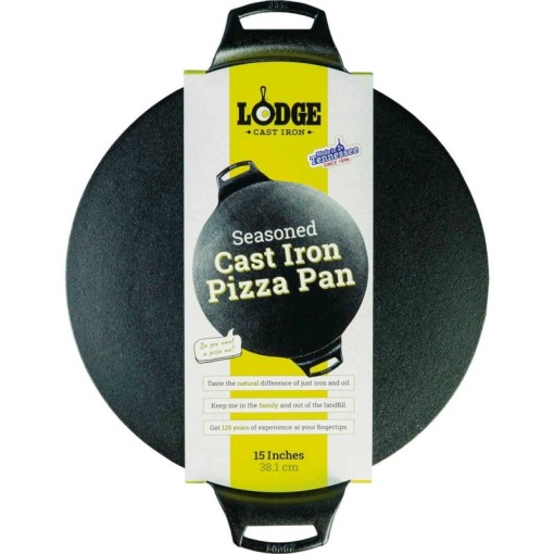 Tava din fonta pentru pizza Lodge 38 cm - L-BW15PP - Img 3