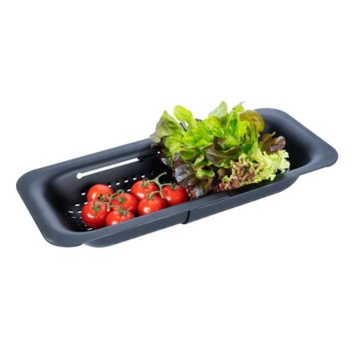 Tava reglabila pentru chiuveta Sivo Wenko Black Outdoor Kitchen 36,5/50 x 20 x 7 cm negru - 55012100 - Img 9