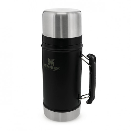 Termos pentru mancare Stanley The Legendary Classic Food Jar Matte Black Pebble 0.94L - 10-07937-004 2