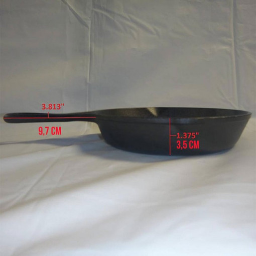 Tigaie adanca rotunda din fonta cu maner Lodge 16,5 cm - L-3SK34