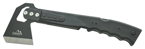 Topor cu fierastrau Cattara 4 in 1, teaca solida, fluier, amnar, 36cm - TT13267 - Img 3
