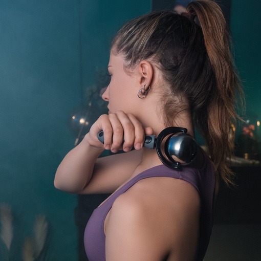 Accesoriu Masaj Bila cu Maner inSPORTline Paipi - Img 4