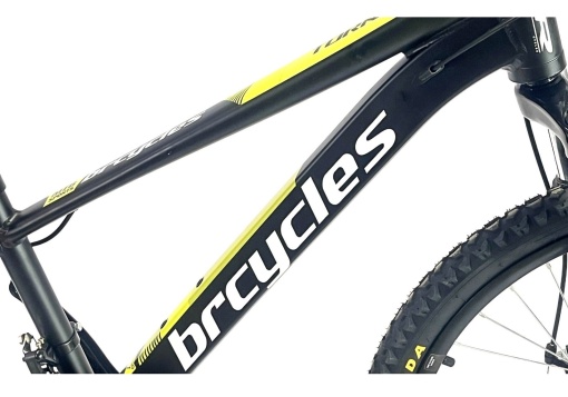 Bicicleta BR Tornado 26", 21 viteze, frane pe disc, cadru din aluminiu 13.5", manete secventiale, negru - Img 2