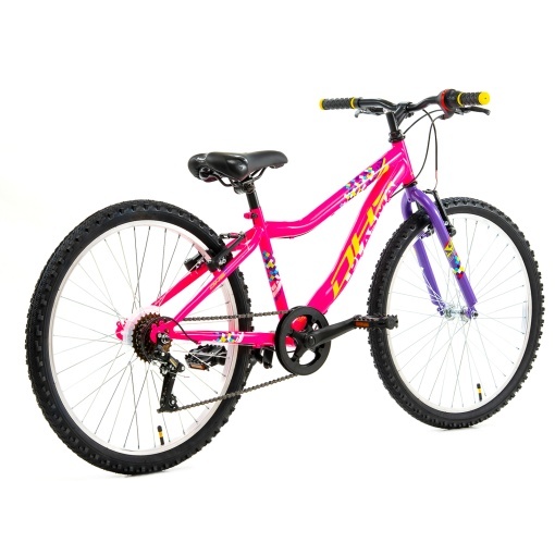 Bicicleta Copii DHS Plasma - 24 Inch, Roz - Img 2
