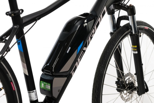 Bicicleta Electrica Devron 28161 - 28 Inch, 490mm, Negru - Img 4