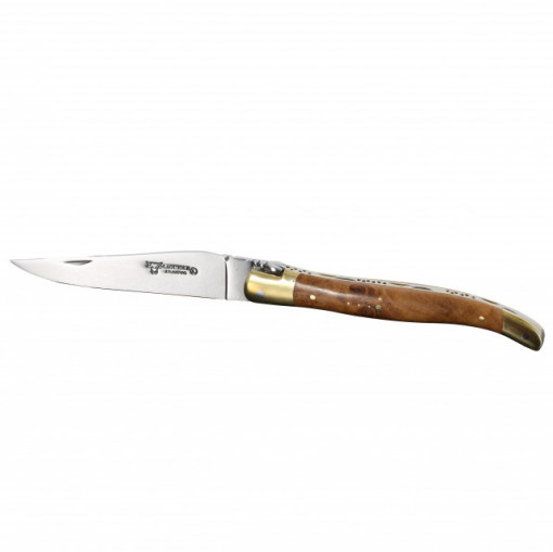 Briceag Laguiole en Aubrac, Maner lemn Tec lama 12cm - LGL0212TKL/FSJI1