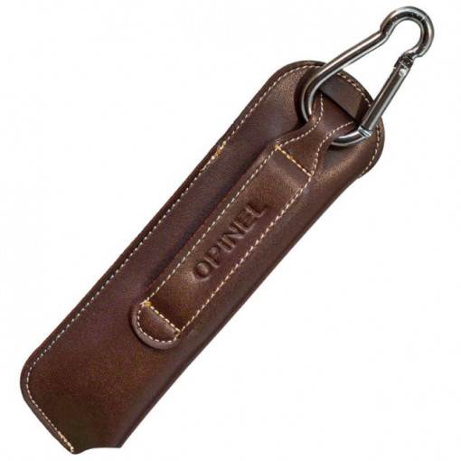Briceag Opinel Nr.10 Slim Inox Maslin + Teaca, 10cm - 001090