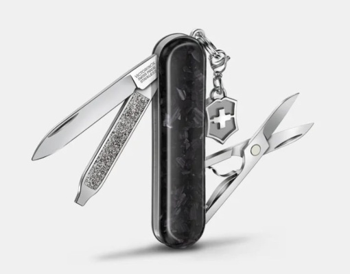 Briceag Victorinox Classic SD,58 mm, Brilliant Carbon 0.6221.90 - Img 2