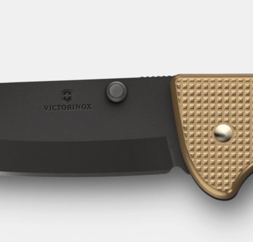 Briceag Victorinox Evoke BS Alox One Hand,136 mm, Beige 0.9415.DS249 - Img 3