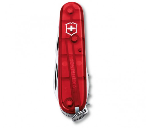 Briceag Victorinox Spartan, rosu transparent - 1.3603.T frontal