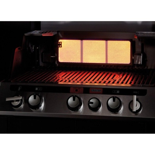 Bucatarie pe gaz, 3 arzatoare inox, arzator infrarosu ajustabil, grile fonta, Enders Uniq Pro 3 IK Kitchen Turbo - 860833 - Img 4
