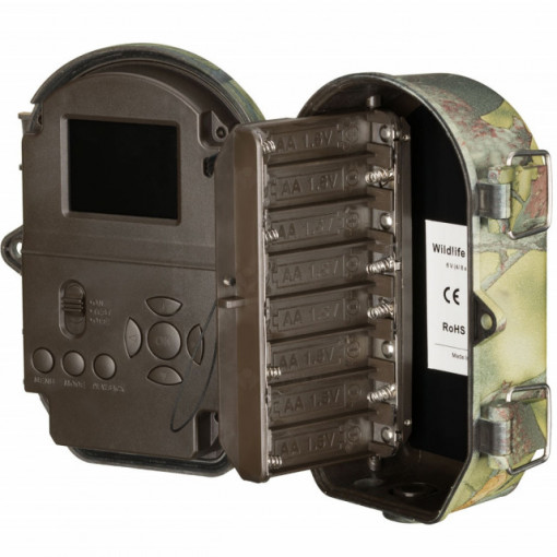 Camera video pentru vanatoare Bresser, 16 MP, IR 20 m - 3310003 deschisa