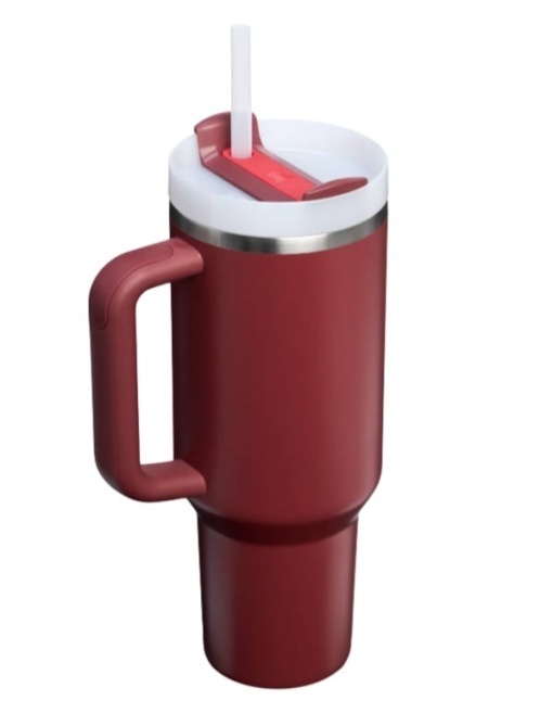 Cana termoizolanta Stanley The Quencher H2.O FlowState Tumbler 1.18L, Cranberry 2.0 - 10-13230-066 - Img 2