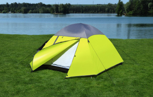 Cort 3 persoane Trent Cattara 210x110x130cm, impermeabilitate 3000mm - TT13357 - Img 4