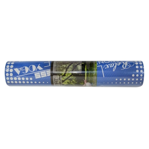Covoras Yoga Tpe - 186 x 61 x 0.4 Cm, Albastru - Img 3