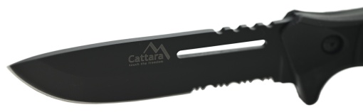 Cutit outdoor Cattara Warrior 22.5cm, teaca tactica cu prindere curea - TT13221 - Img 4