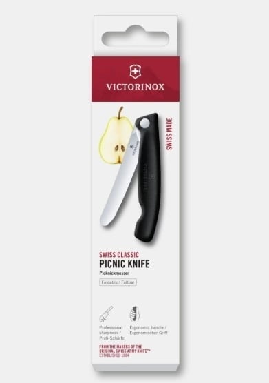 Cutit Pliabil Victorinox Swiss Classic Picnic Knife, Polypropylene, lama 11cm - 6.7803.F - Img 2