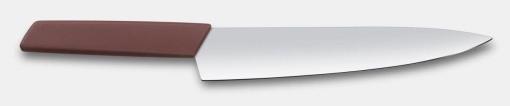 Cutit Victorinox Swiss Modern Chef Knife, lama 22cm, Red 6.9016.221B - Img 3