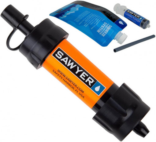 Filtru pentru apa Sawyer Mini portocaliu - SP103 3