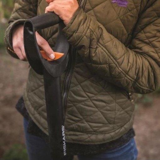FISKARS Cazma telescopica pentru plantat si bordurat Fiskars SmartFit, varf rotunjit, 1054 ÷ 1250 mm, 1730 g - 1000620 - Img 4