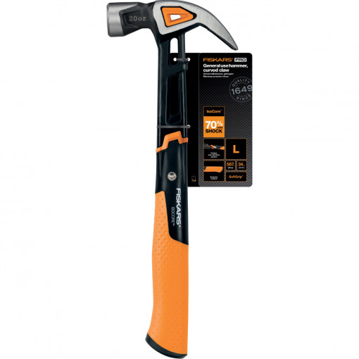 FISKARS Ciocan curbat Fiskars IsoCore L, 1027203, 907 g, 340 mm - 1027203 - Img 2