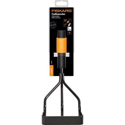 FISKARS Cultivator cu 3 dinti si razeta Fiskars QuikFit, 415 mm, 510 g - 1000681 - Img 5