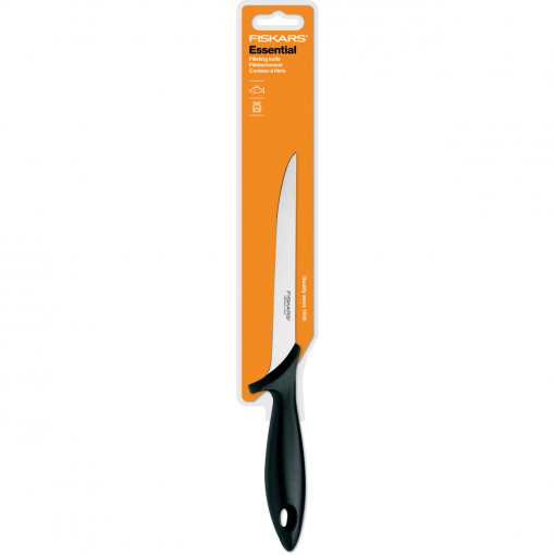 FISKARS Cutit pentru filetat Fiskars Essential, 18 cm, otel inoxidabil - 1023777 - Img 2
