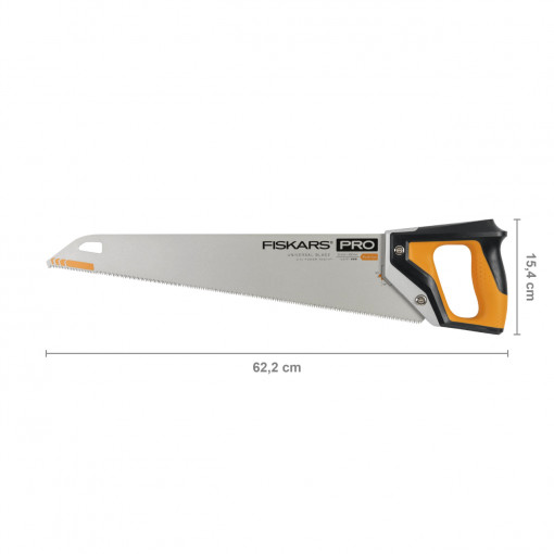 FISKARS Fierastrau de mana Fiskars PowerTooth, 500 mm, 9 tpi - 1062919 - Img 3