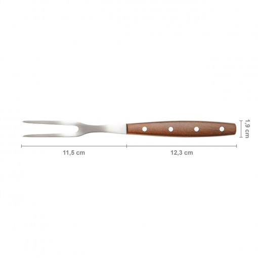 Furculita pentru friptura Fiskars Norr, 325 mm, 70 g - Img 2