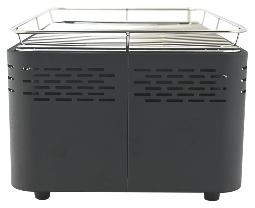Gratar camping pe carbune Cattara Greg, ventilator pe baterii, table top, 44.5x22.5cm - TT13019 - Img 3