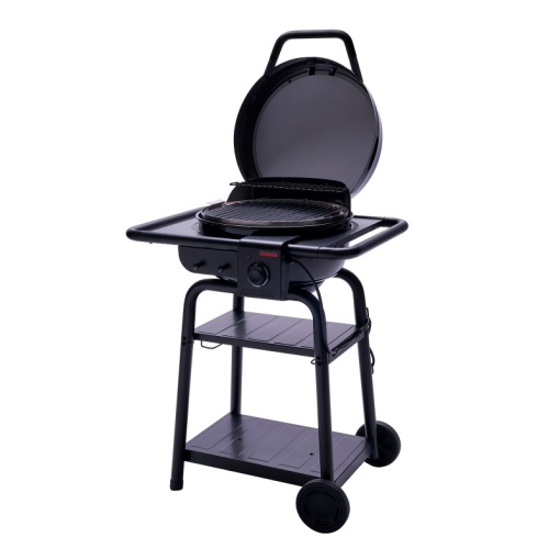 Gratar electric 2.100 W si pe carbuni hibrid, 370 grade Celsius, TRU-Infrared, Char-Broil Patio Bistro E2Coal - 140255 - Img 7