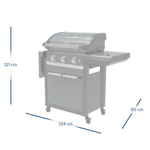 Gratar pe gaz Campingaz seria 3 Premium S - 2000037280 - Img 5