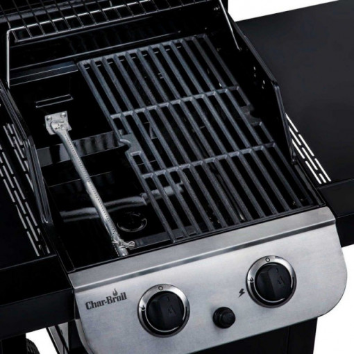 Gratar pe gaz Char-Broil Convective 210B, 2 arzatoare din inox, gratare din fonta - 140840 5
