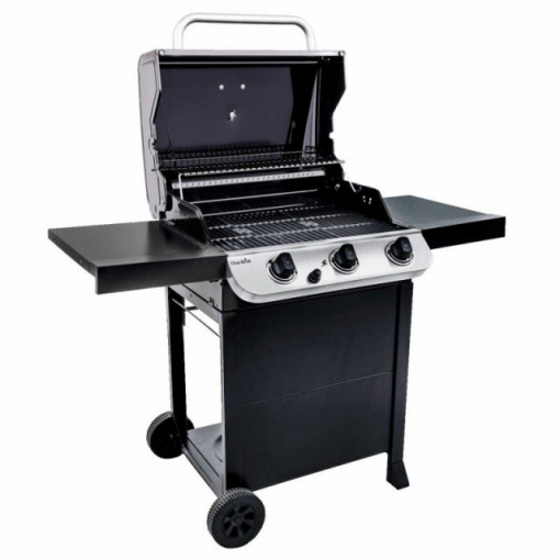 Gratar pe gaz Char-Broil Convective 310B, 3 arzatoare din inox, gratare din fonta - 140849 7