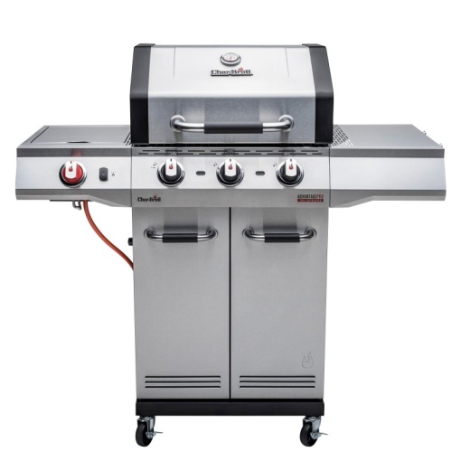 Gratar pe gaz din inox Char-Broil Advantage PRO S3 cu 3 arzatoare si sear burner, grile din fonta, TRU-Infrared - 140976 - Img 2
