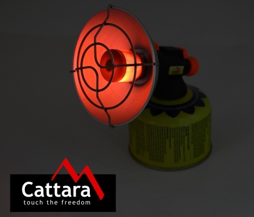 Incalzitor de cort Cattara, caldura radianta, aprindere Piezo, 1.2kw, 86g/h - TT13592 - Img 2