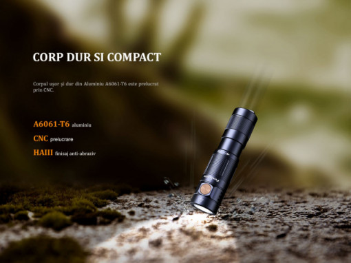 Lanterna Fenix E09R - Lanternă EDC - 600 Lumeni - 124 Metri - ADV-447-001 4