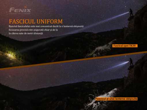 Lanternă Laser Fenix TK30 - LEP  - 500 Lumeni - 1200 Metri - ADV-434-001 4
