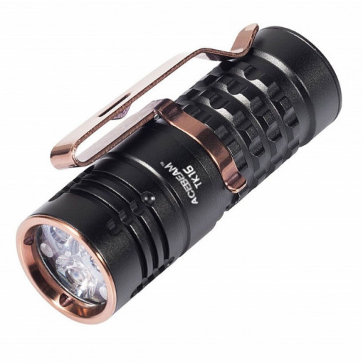 Lanterna profesionala Acebeam TK16 Aluminiu, 1800 lumeni, 158 m 2