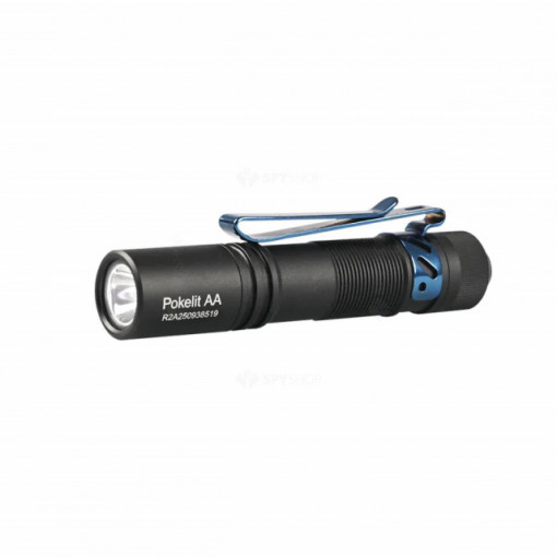 Lanterna profesionala reincarcabila Acebeam Pokelit AA, 550 lumeni, 86 m, negru POKETLITAA-B - Img 3