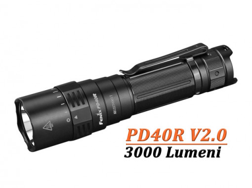 Lanterna Tactica Reincarcabila Fenix PD36R 3000 Lumeni 405 Metri