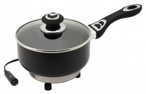 Oala electrica cu alimentare la bricheta 12V pentru incalzit mancarea 1.9L Compass - Img 2