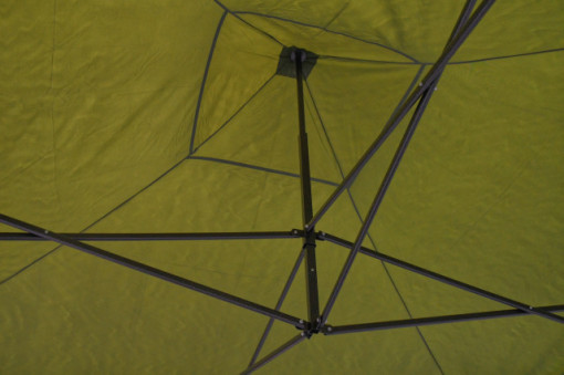 Pavilion de gradina Cattara, 3x3m, inaltime 2.35m, verde - TT13338 - Img 4