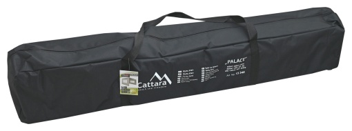 Pavilion de gradina cu pereti Cattara Palace, 3x3m, rezistent la apa si la UV, inaltime 2.5m, schelet otel - TT13348 - Img 9
