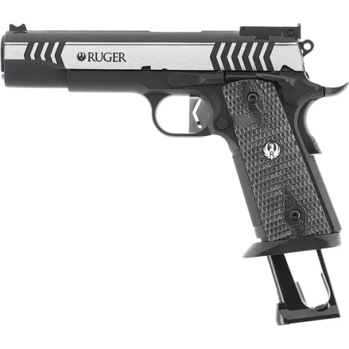 Pistol Airsoft Co2 Umarex Ruger SR1911 Competition SLV-BLK 6MM 24B - VU.2.6566 - Img 3