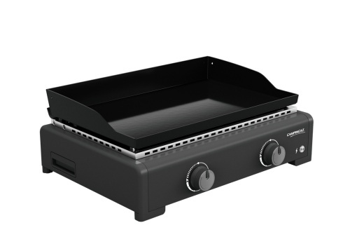 Plancha gaz Campingaz Othello 2 L, 2 arzatoare, 6 kW, otel emailat - 2217201 - Img 2