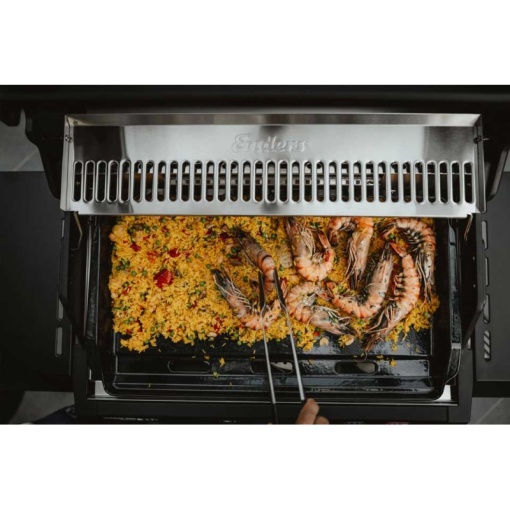 Plita tip Plancha XL din fonta emailata 67 x 45 cm pentru gratarele Enders Monroe Pro 4 - 7884 - Img 2