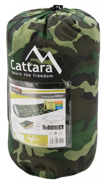 Sac de dormit ARMY Cattara 5°C - TT13404 - Img 4