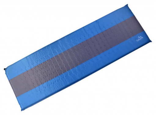 Saltea autogonflabila 195x60x5cm Cattara - albastru/gri - TT13324