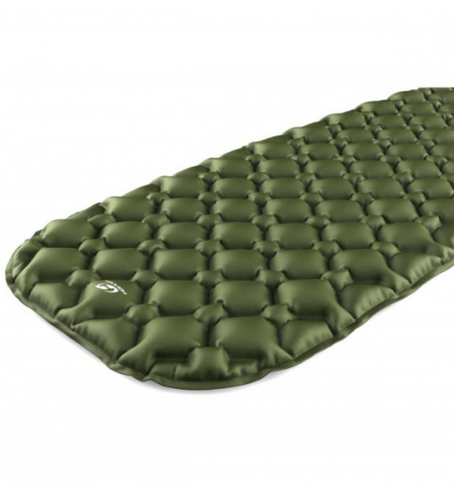 Saltea gonflabila Hannah Fly 5.0 cu husa transport, verde - OUTMA.10019155HHX 2